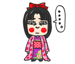 Japanese Princess 1 sticker #14131646