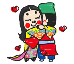 Japanese Princess 1 sticker #14131652