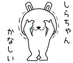 shirachan send Sticker sticker #14131899