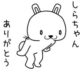 shirachan send Sticker sticker #14131915