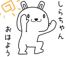 shirachan send Sticker sticker #14131916