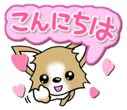 Chihuahua's Sticker! Season's greetings sticker #14132167