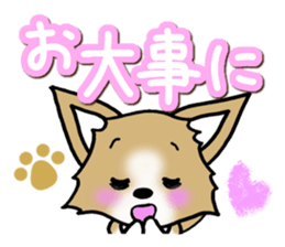 Chihuahua's Sticker! Season's greetings sticker #14132179