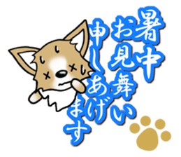 Chihuahua's Sticker! Season's greetings sticker #14132183