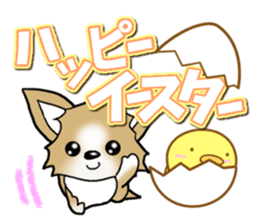 Chihuahua's Sticker! Season's greetings sticker #14132191