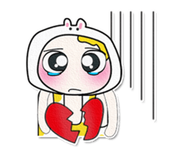 ..Hello! My name is Yamada..>_< sticker #14132205