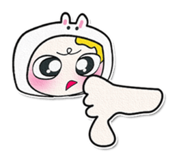 ..Hello! My name is Yamada..>_< sticker #14132219