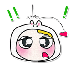 ..Hello! My name is Yamada..>_< sticker #14132228