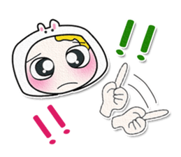 ..Hello! My name is Yamada..>_< sticker #14132235