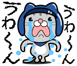 Cat rider Sticker sticker #14132325