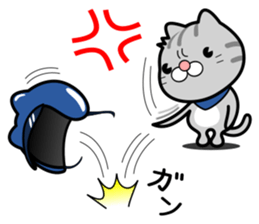 Cat rider Sticker sticker #14132330