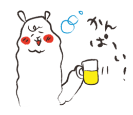 loose alpaca3 sticker #14132416