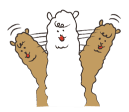 loose alpaca3 sticker #14132434