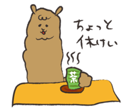 loose alpaca3 sticker #14132436