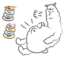 loose alpaca3 sticker #14132441