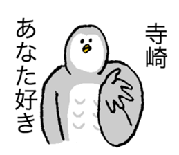 Owl's name is Terasaki sticker #14132541