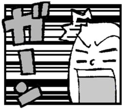 Talk like manga. sticker #14132761