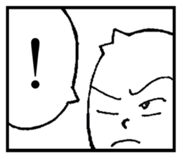 Talk like manga. sticker #14132790