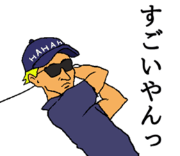 KANSAI golfer 2 sticker #14133151