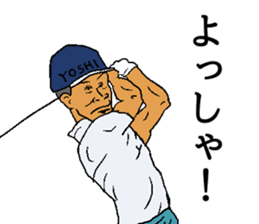 KANSAI golfer 2 sticker #14133158
