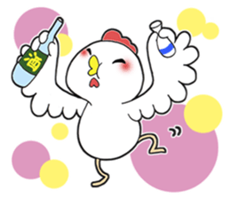 Rooster year 2017 sticker #14133223