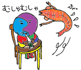 Arty New Year's style sticker #14133444