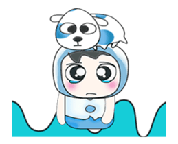 ...Mr. Sawamura and dog...^_^ sticker #14133616