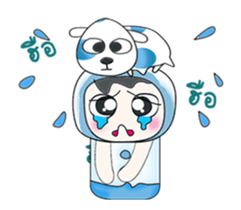 ...Mr. Sawamura and dog...^_^ sticker #14133619