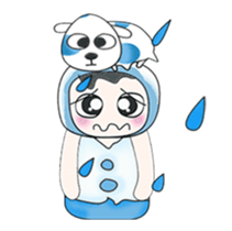 ...Mr. Sawamura and dog...^_^ sticker #14133625