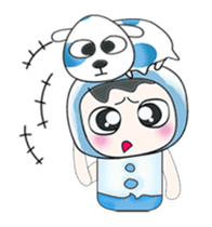 ...Mr. Sawamura and dog...^_^ sticker #14133635