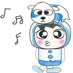 ...Mr. Sawamura and dog...^_^