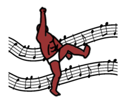 It moves. Chocolate fairy. sticker #14133754