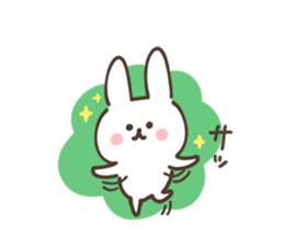 little little rabbit 2 sticker #14133839