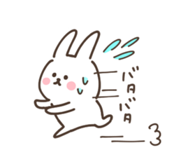 little little rabbit 2 sticker #14133843