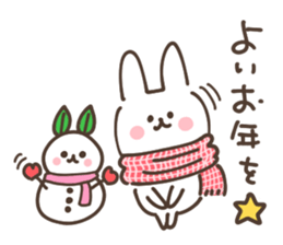 little little rabbit 2 sticker #14133854