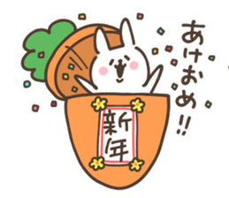 little little rabbit 2 sticker #14133856