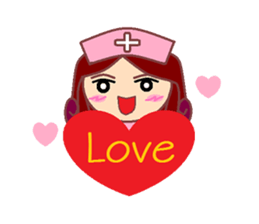 Nurse GaGa sticker #14133973