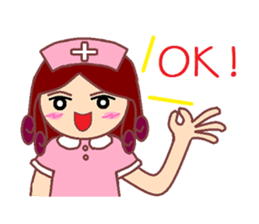 Nurse GaGa sticker #14133980