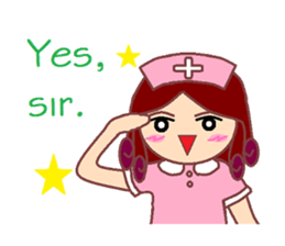 Nurse GaGa sticker #14133992