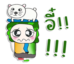 ....Mr. Tamura. love cat. sticker #14134036