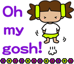 I am R. LOVE.pure girl. sticker #14134073