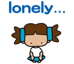 I am R. LOVE.pure girl. sticker #14134074