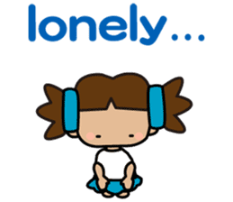 I am R. LOVE.pure girl. sticker #14134074