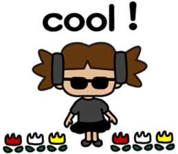 I am R. LOVE.pure girl. sticker #14134076