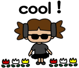 I am R. LOVE.pure girl. sticker #14134076