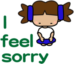 I am R. LOVE.pure girl. sticker #14134077