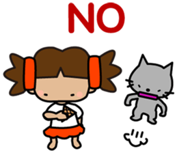 I am R. LOVE.pure girl. sticker #14134085