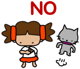 I am R. LOVE.pure girl. sticker #14134085