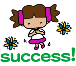 I am R. LOVE.pure girl. sticker #14134086