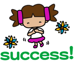 I am R. LOVE.pure girl. sticker #14134086